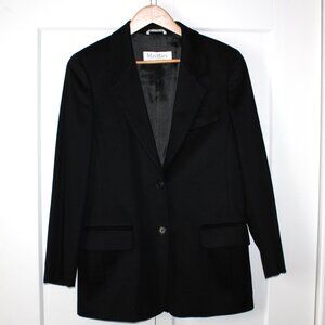 MaxMara 100% Pure Cashmere 2-Button blazer